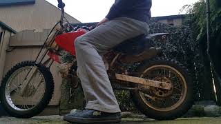Cold starting a beat up baja dr70
