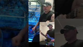 Bassist's Secret: Grow Tent Jam Session With Sparkling Blue Bass #shorts