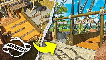 Building a DETAILED Queue Line For My Duelling ROLLERCOASTERS!