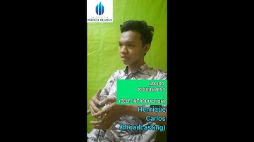 Major English Assignment 1 (Self-Introduction)