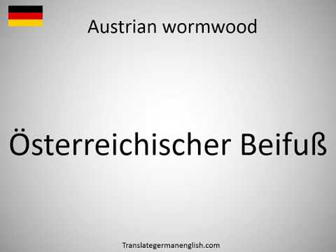 ቪዲዮ: Wormwood Austrian
