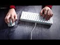 RK61 Keyboard ASMR🤩Satisfying Gameplay Video + Handcam