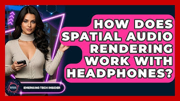 How Does Spatial Audio Rendering Work With Headphones? - Emerging Tech Insider