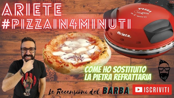 Come impastare Farina Caputo Pizzeria Nuvola e Lievito Secco e cottura con  Ariete 909