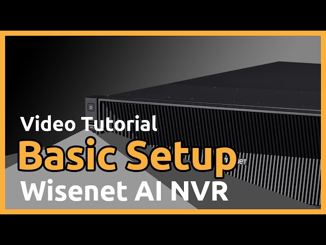 [Wisenet AI NVR] Basic Setup (ENG Sub.) Default Thumbnail