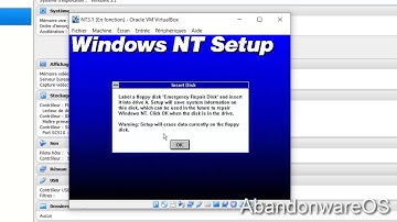 Windows NT 3.1 VirtualBox Installation & Configuration + Download