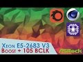 Мини тест Xeon E5-2683v3 boost for all cores + BCLK 105