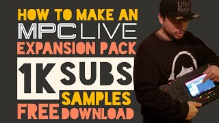 Akai MPC LIVE  How to make an Expansion Pack