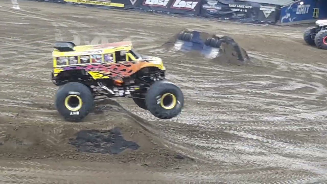 Monster Jam Detroit February 2025 1st Show: Classroom Crusher Freestyle