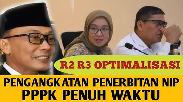 MENPAN RB DAN BKN | PENGANGKATAN PPPK DAN PENETAPAN NIP ASN | SK PENUH WAKTU