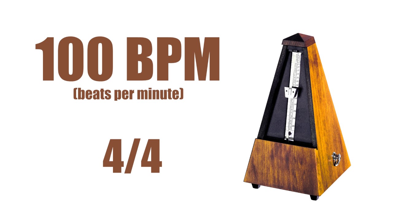 100 beats per minute metronome