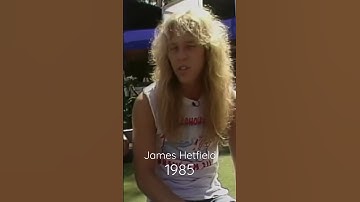 James Hetfield 1985 Talks about his Heavy Sound | Metallica Heavy Sound | Ride the Lightning Sound