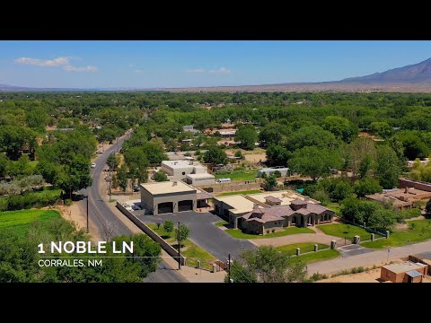 1 Noble Ln, Corrales, NM home video tour