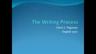 The Writing Process Explained