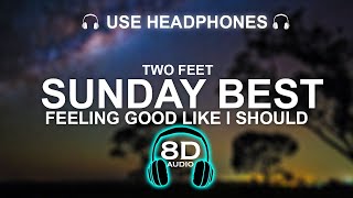 Surfaces - Sunday Best - feeling good like i should 8D SONG | BASS BOOSTED