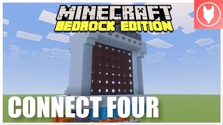 How to Make CONNECT 4 in MINECRAFT BEDROCK Profile