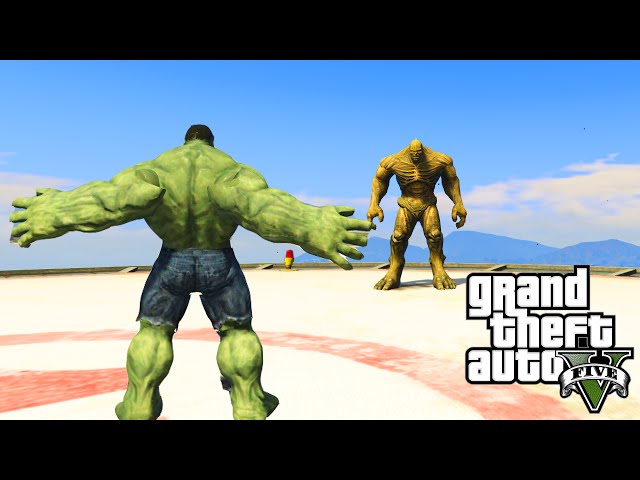 GTA 5 Hulk Mod Is Better Than Actual Hulk Games