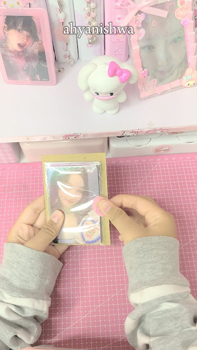 packing photocard babymonster💌🙆🏻‍♀️ #packorders #packingideas #fyp #shorts #shopee #babymonster