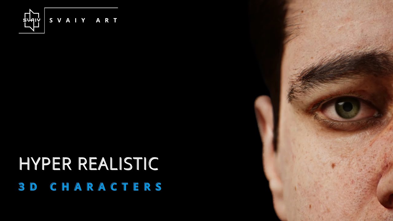 HYPER REALISTIC | 3D CHARACTER - YouTube