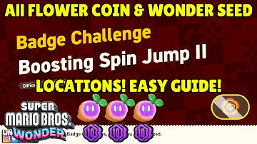Mario Wonder | Boosting Spin Jump 2 Guide | Deep Magma Bog