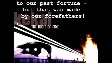 KEKAL 06 "To Whom It May Concern" - THE HABIT OF FIRE