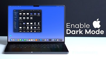 Hoe schakel ik de donkere modus in op mijn MacBook?