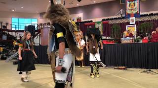 HH Sakya Trichen Rinpoche Cultural Exchange Santa Fe Indian School - Summer Buffalo Dance