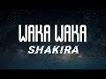 WAKA WAKA || SHAKIRA || FULL LYRICS || SKY MUSIC