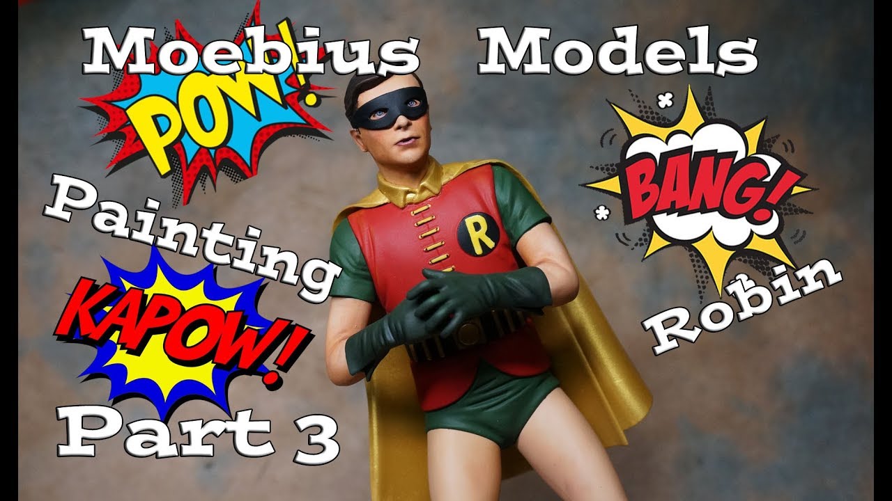 Moebius Models 1/8 1966 Robin The Boy Wonder Assembly Kit