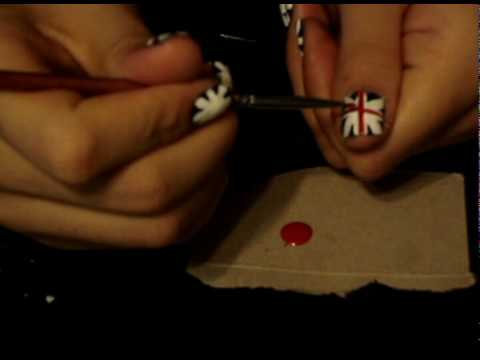 Nail Art Tutorial: Union Jack Nails