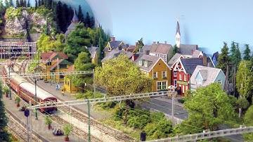 One of the most beautiful model railway layouts of Norway - De Noorse Baan by MSG Valkenswaard