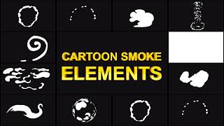 Cartoon Smoke Elements Unity Preview