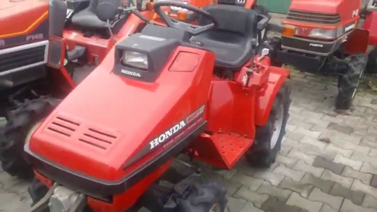 Минитрактор honda mighty