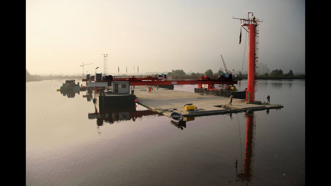 Immersion tunnel elements Limerick Tunnel in Ireland