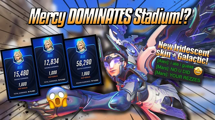 Mercy DOMINATES Stadium!? 😱 - Mercy Stadium Gameplay - Overwatch 2 (Season 16)