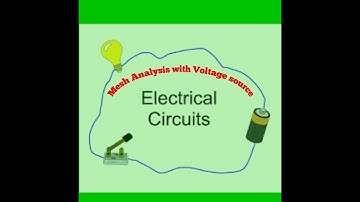 Mesh Analysis with voltage sources | Electrical Engineering |