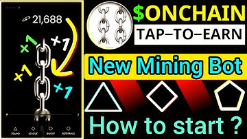 Onchain Mining || Tap to Earn Onchain Points || New Airdrop || Onchain Coin