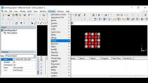 Geometric Optimization in Material Studio | A Complete Guide | Material Studio
