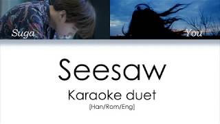 BTS (Suga) - Seesaw (Karaoke Duet)