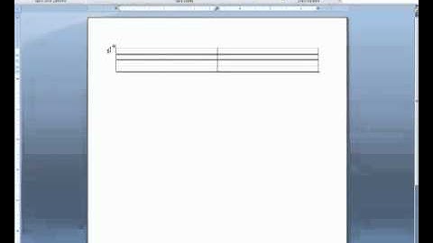 Creating Tables tutorial.mp4