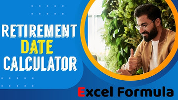 Retirement Date Calculation | Excel Formula | Hindi Tutorial | Get Retired | Tutorial