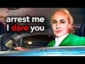 When Wannabe Tough Karens Get Manhandled By Cops