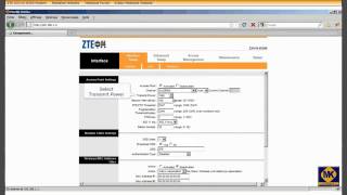 Modem ZTE ZXV10 W300, configuration as a Router ,wireless and ports