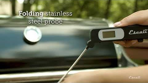 Escali DH3 Folding Digital Thermometer Highlight