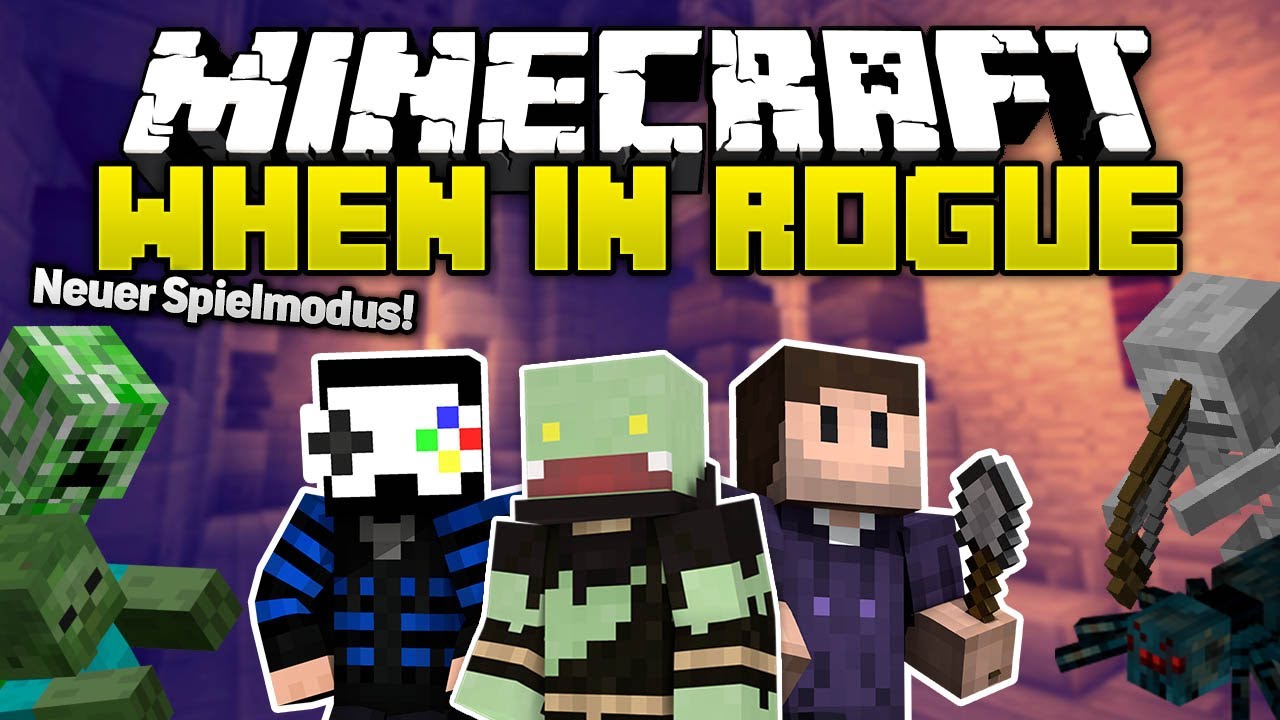 Minecraft WHEN IN ROGUE - Neuer Spielmodus! GLP & Zombey | ungespielt