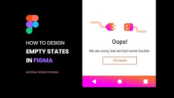 How to Design Empty States in Figma #MaterialDesign