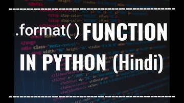 Format Function In Python Explained || Advanced python tutorials in Hindi