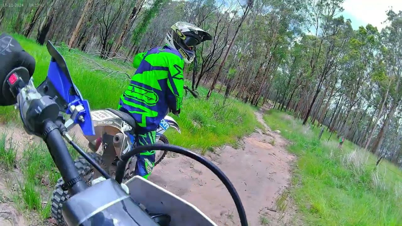 QMP Blue Trail 3 01 2026 on YZ 250 2 strokes