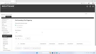 how to port forwarding on NETGEAR Nighthawk router