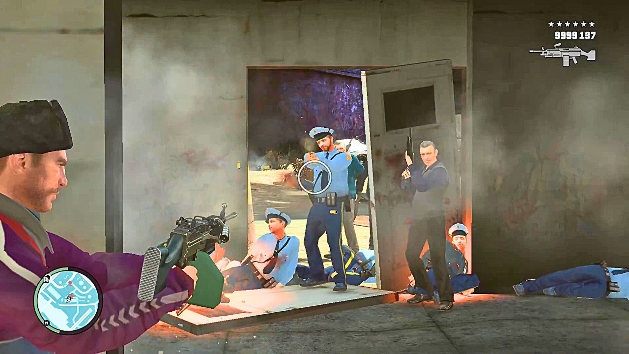 GTA 4 - SHOOT AT GLOBE OIL & FIGHT WITH SWAT & POLICE + SIX STARS WANTED LEVEL